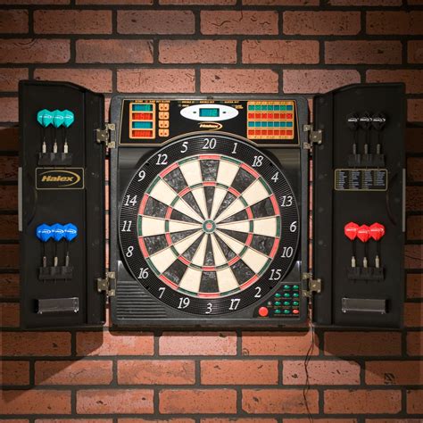 Halex Madison Bristletech Electronic Dart Board With Contemporary