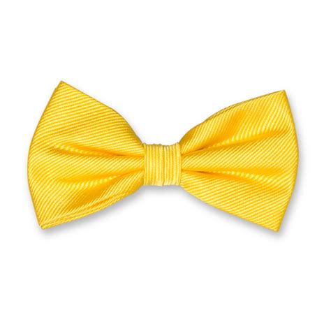 Yellow bow ties png image