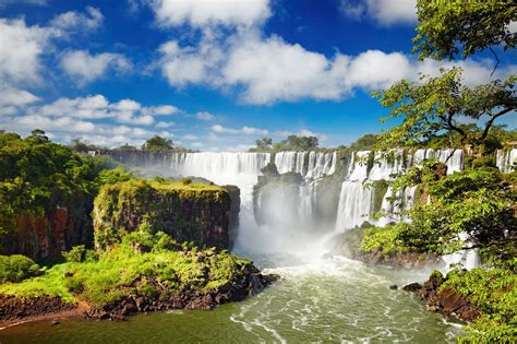 Idool Cataratas Del Iguazú En La Frontera De Argentina Y Brasil Vistas