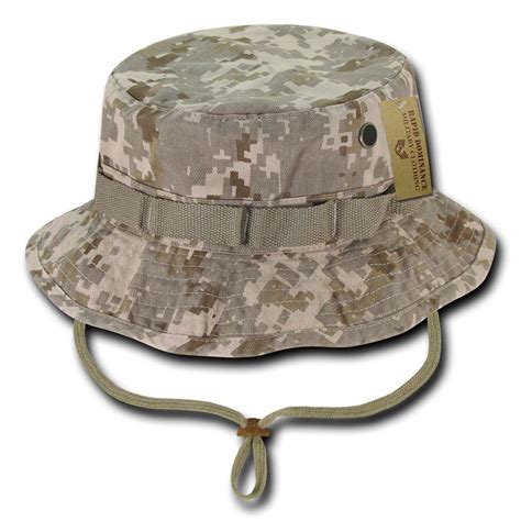 Desert Camo Military Boonie Hunting Army Fishing Bucket Jungle Cap Hat