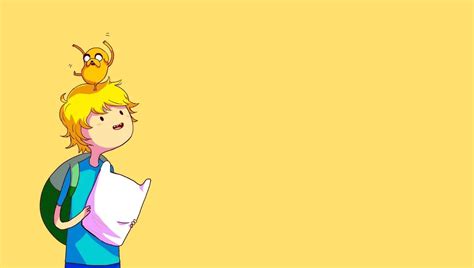 Yellow Haired Cartoon Character Illustration Adventure Time Jake The