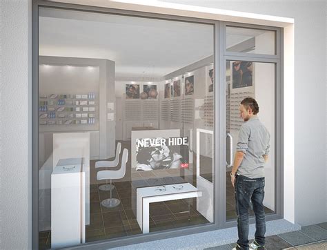 Centro Ottico Visual Merchandising Architettura Vetrine