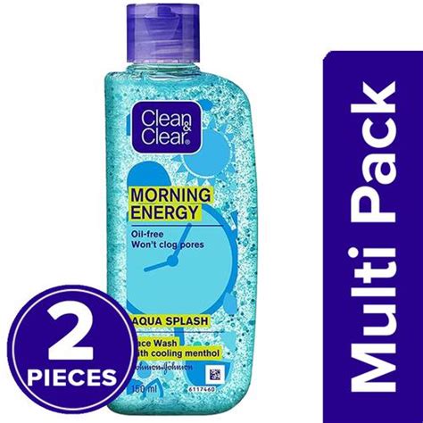 Buy Clean Clear Morning Energy Face Wash Aqua Splash Online At Best