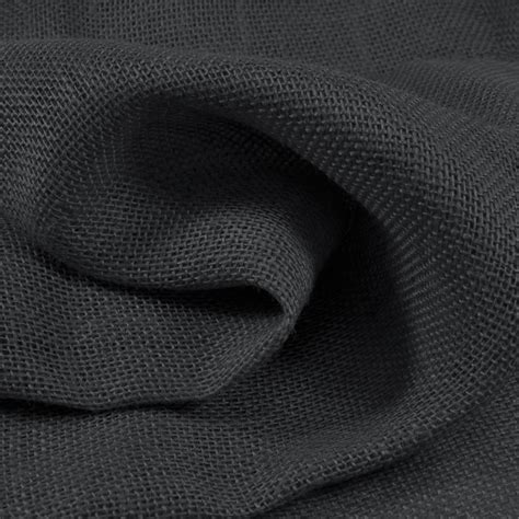Black Burlap Fabric Onlinefabricstore