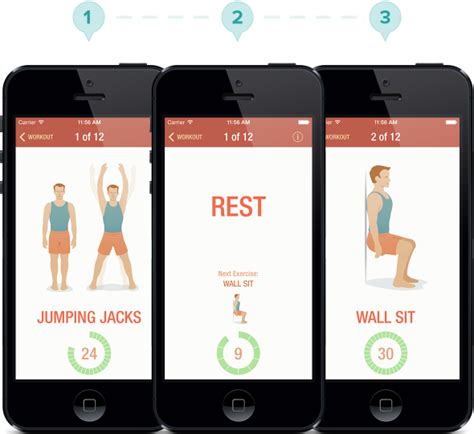 The 7 minute workout app is the #1 fitness app in 127 countries. App Development - App Review - 7 Minute Workout "Seven"