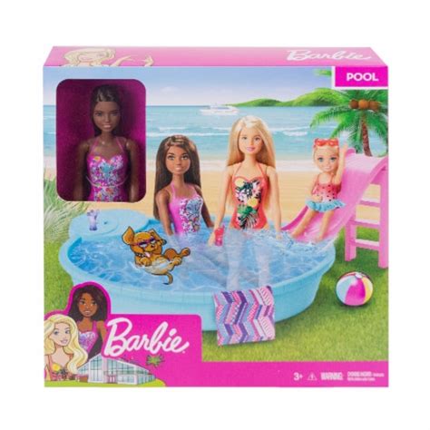 Mattel Barbie Doll And Pool Playset Pc Fred Meyer