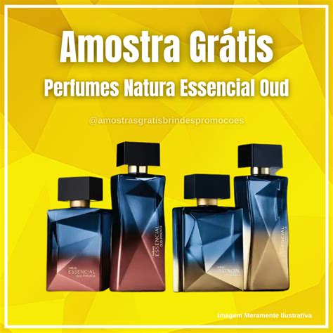 Amostras E Brindes Gr Tis Amostra Gr Tis Perfume Natura Essencial Oud