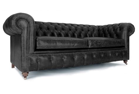 Express Historian Hobnail Leather Seater Chesterfield From Old Boot Sofas