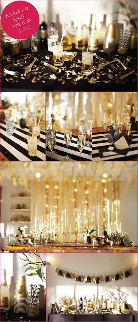 Could Be Interesting Blog Gold Party 30th Birthday Parties Black