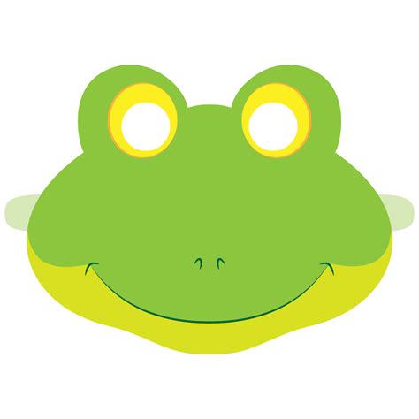 Frog Mask Template Free Printable Papercraft Templates Animal Masks For Kids Animal Mask
