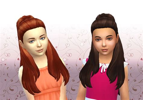 Sims 4 Child Hair Cc Maxis Match Zimzimmer