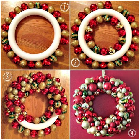 Easy Diy Ornament Wreath For Christmas Pictures Photos And Images For