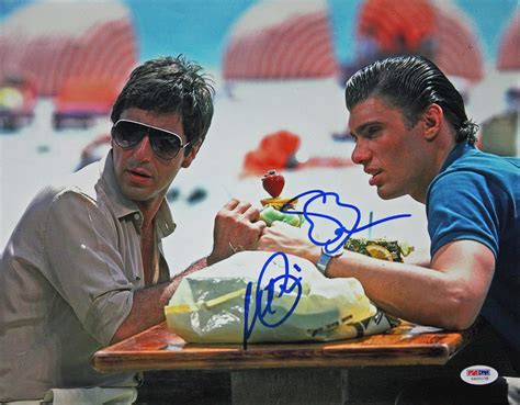 Lot Detail Scarface Al Pacino And Steven Bauer Dual Signed 11 X 14