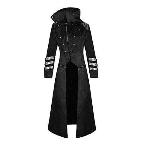 Plague Doctor Retro Vintage Punk Gothic Steampunk Th Century Coat Masquerade Tuxedo