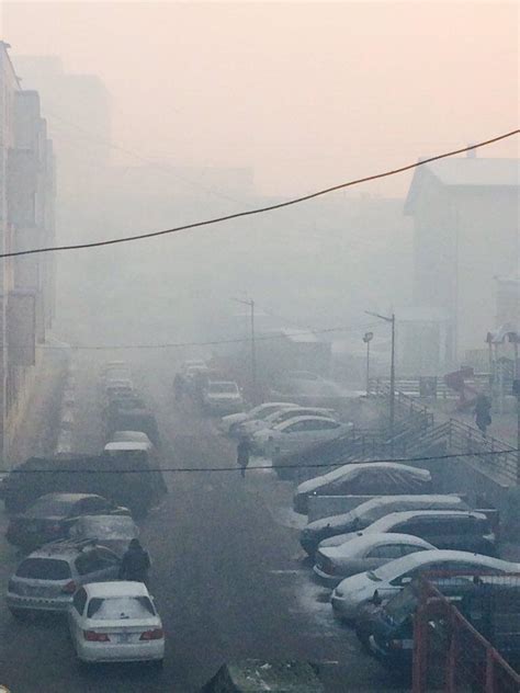 Mongolian Winter Smog Surge ‘hell For Children
