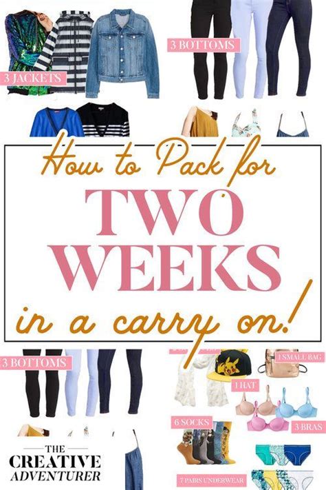 How To Pack For Two Weeks In A Carry On Travel Essentials Airplane