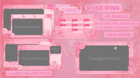 twitch bundle rose pink milo mythics s ko fi shop ko fi ️ where creators get support from