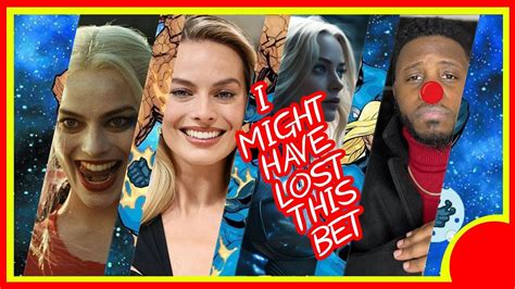 Margot Robbie Rumored To Have Been Offered The Sue Storm Role I Might Have Lost This Bet