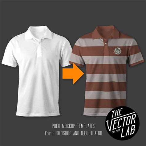 If you prize your wit and humor above everything else, we have design templates waiting for a personal stamp. Men's Polo Mockup Templates - TheVectorLab