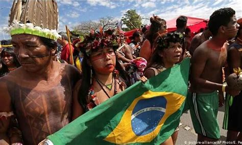 brazil s indigenous tribes protest right wing policies