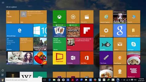 Get Windows 8 Start Screen In Windows 10 Youtube