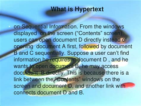 Ppt Hypertext System Overview Powerpoint Presentation Free Download