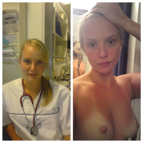 Naked Blonde Nurse