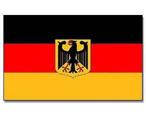 Flaggen 90 x 150 cm. Stock-Flagge Deutschland mit Adler 30 x 45 | Europa ...