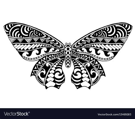 Beautiful Butterfly Royalty Free Vector Image Vectorstock