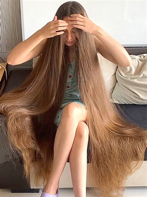 Video Super Long Perfect Rapunzel Hair Realrapunzels