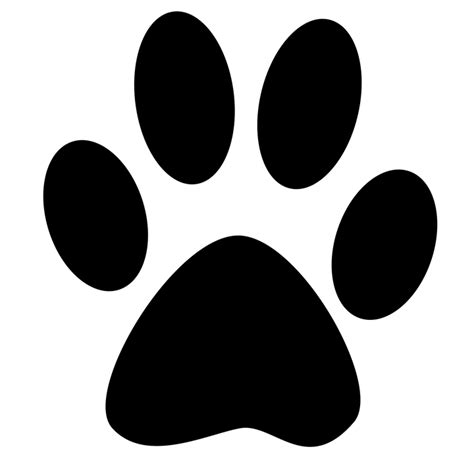 Free illustration: Silhouette, Reprint, Paw, Foot - Free Image on Pixabay - 1314467
