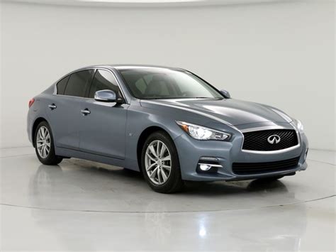 Used Infiniti Q50 Gray Exterior For Sale