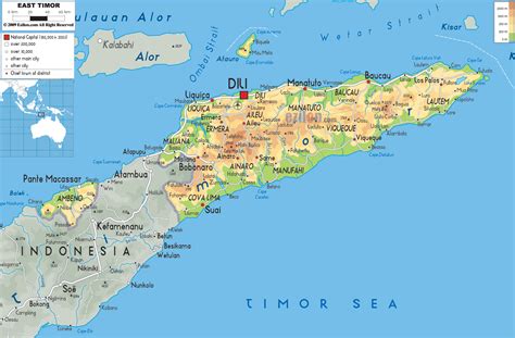 Imagem Mapa De Timor