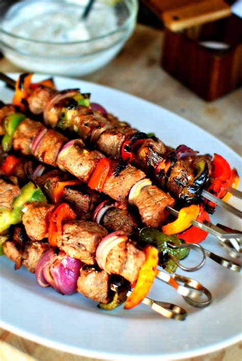If you want to avoid soy sauce, it may be difficult to find another ingredient to use in its place. Grilled Marinated Steak Kebabs | Recipe | Recipes, Steak kebabs, Bbq recipes