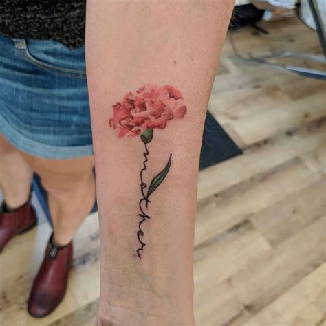 44 Awesome Carnation Flower Tattoo Meaning Image Hd