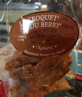 Le Croquet Du Berry La Noisette Biscuiterie Saveurs Des Marais G
