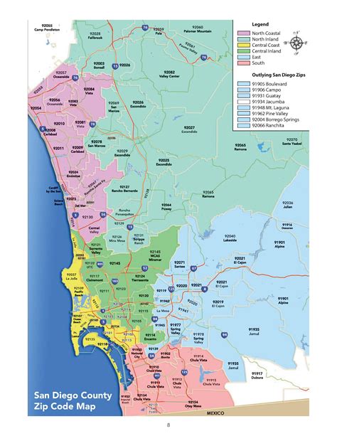 What Is San Diego Zip Code Lintasan Kota