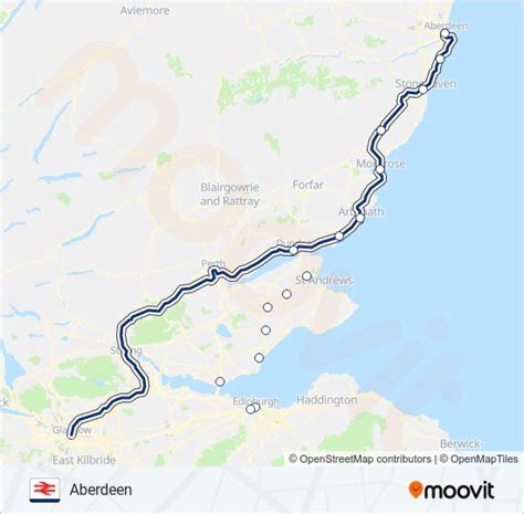 Scotrail Route Schedules Stops And Maps Aberdeen Updated