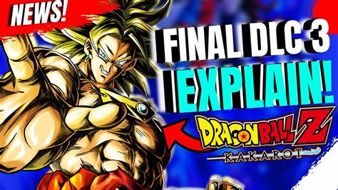 Fans can still purchase the dbz kakarot season pass for $24.99. Dragon Ball Z KAKAROT New DLC 3 IMAGES & Details - (MUST WATCH) Broly Story Arc 12 Hours Coming ...