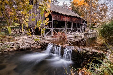 Old Grist Mill Macedonia Connecticut Photograph By Thomas Schoeller