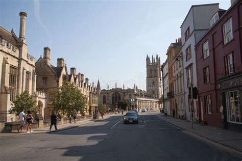 Views Of Oxford High Street Including Magdalen College In Oxford