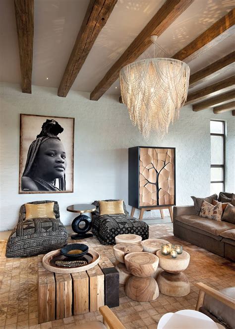 Life At Home Safari Living Rooms African Interior Design African