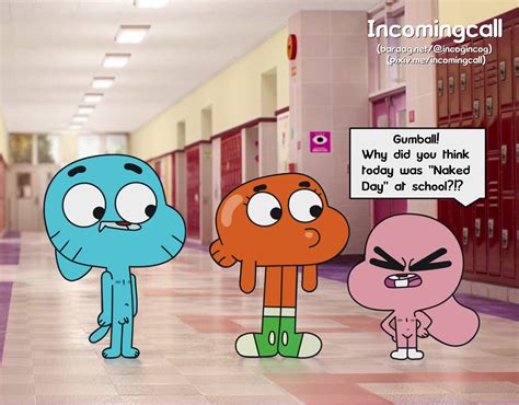 Incomingcall Here Are Some Random Amazing World Of Gumball Nud 🔞