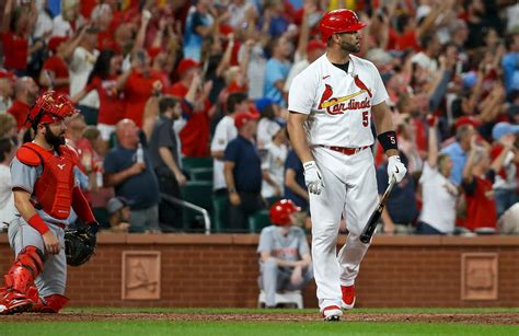 Albert Pujols Belts 698th Homer To Lead Cardinals Past Reds