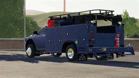 2020 Ram 5500 Service Truck V10 Fs19 Farming Simulator 19 Mod Fs19 Mod