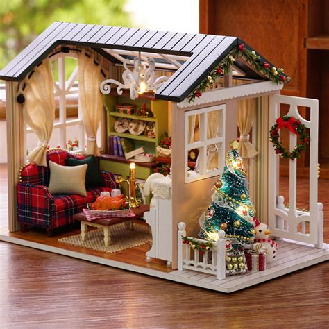 Modern or contemporary house plans are absolutely departed from traditional architecture. Handmade Miniature Doll House with Furniture DIY ...