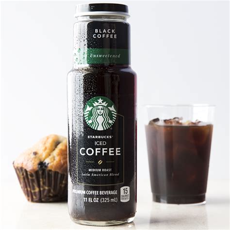 Starbucks Black Iced Coffee Bottle Starbucks Cold Brew Coffee Black
