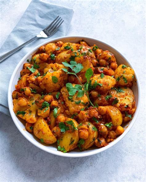 Potato Chickpea And Cauliflower Curry Anyone I Heard You Say Yes From