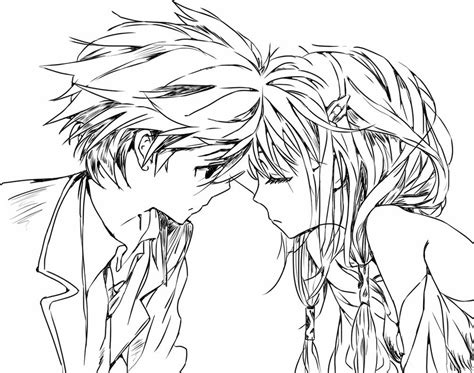 Anime Couple Cute Easy Drawings Pencil Drawings Of Couples In Love