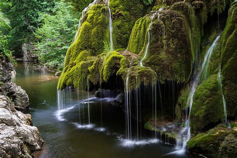 The Beautiful Waterfall Of Bigar In Romania Photograph By George